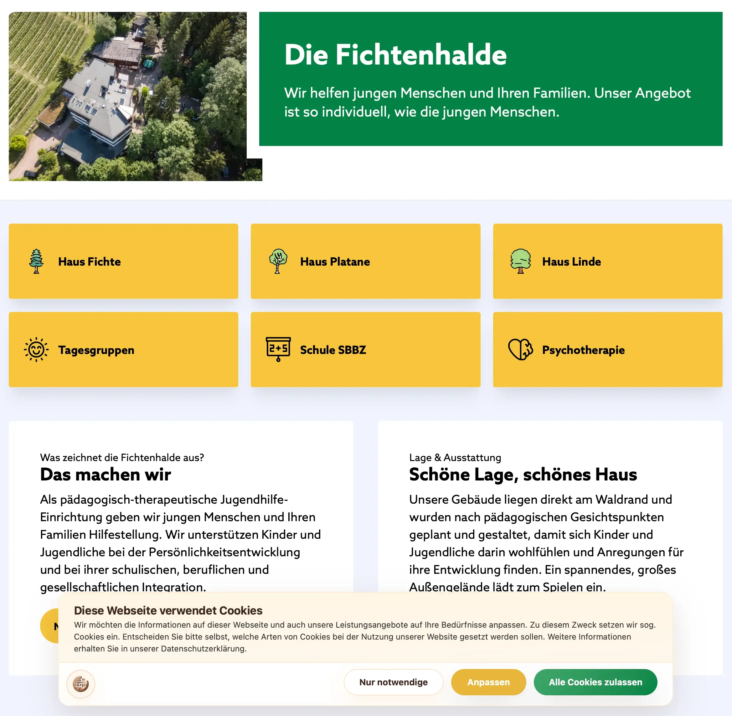 Cookie Banner individuell